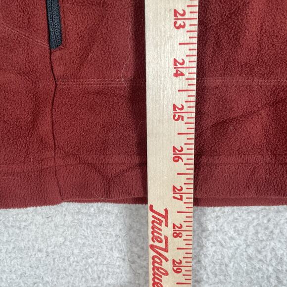 Artilect Systems Fleece Pullover Mens Large A/SYS-2 Primaloft Red/Orange 1/2 Zip - Picture 7 of 16